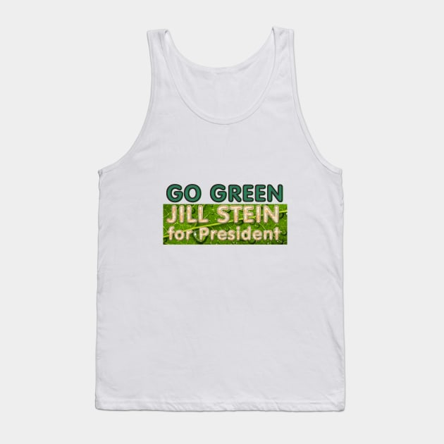 Green Party Jill Stein 2024 Tank Top by teepossible